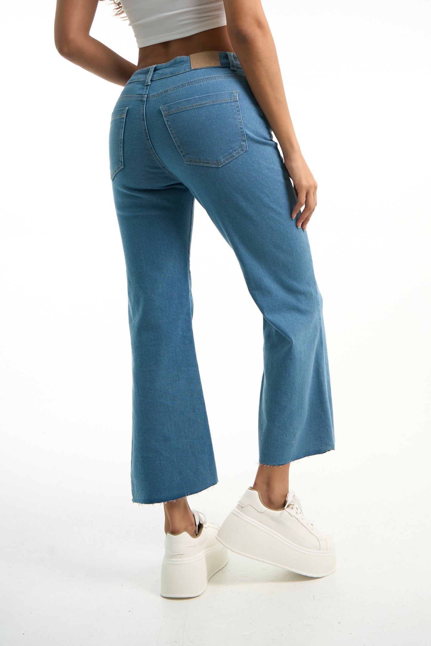 BH JEANS FLARE CROPPED BRIAH