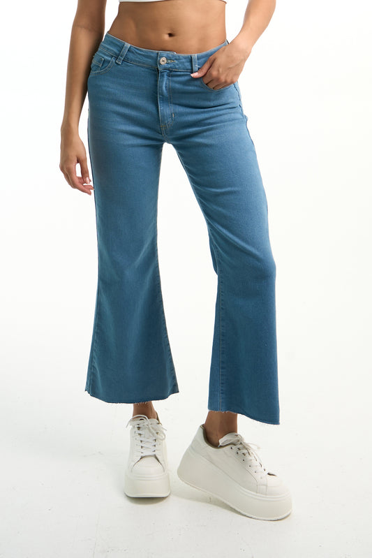 BH JEANS FLARE CROPPED BRIAH