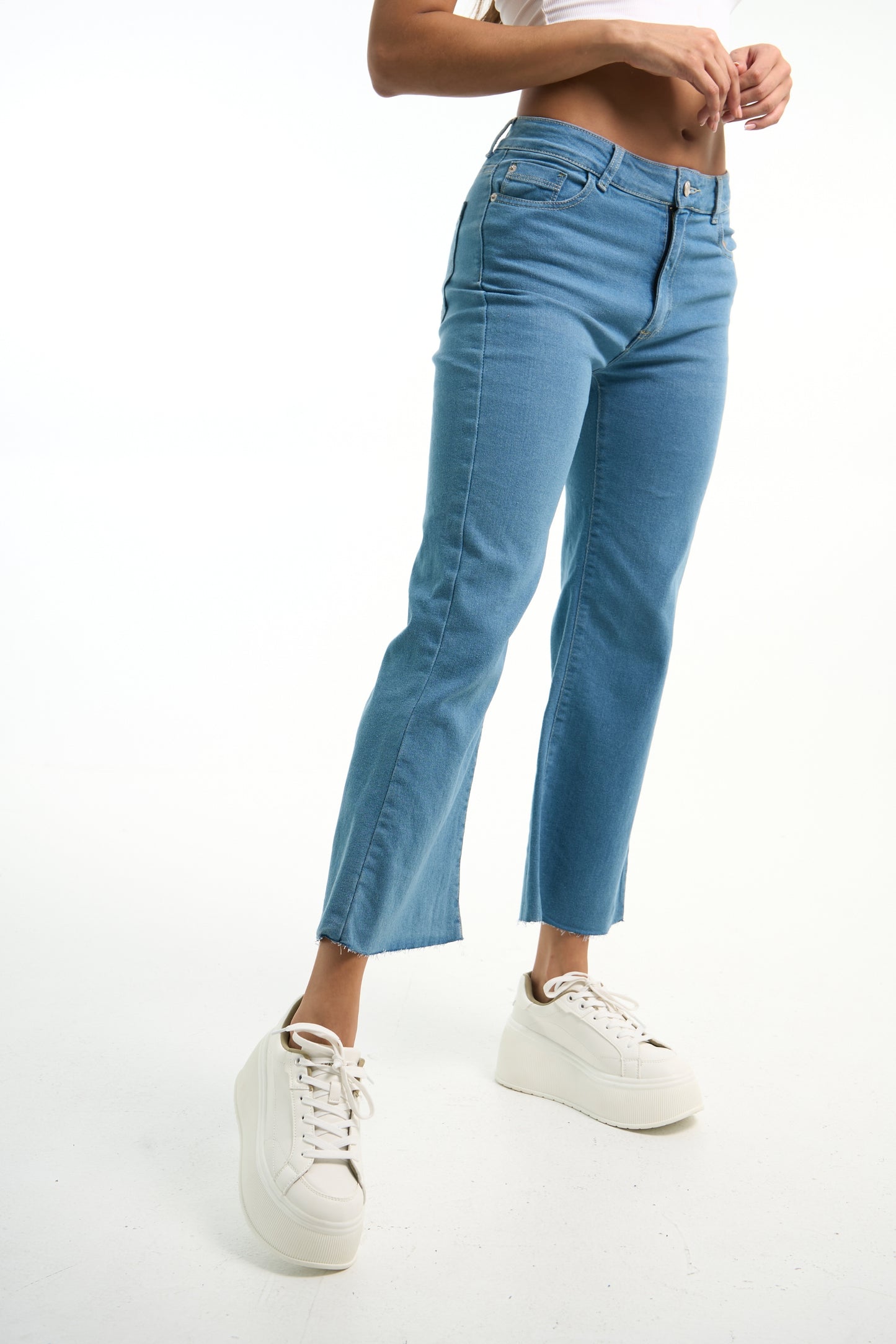 BH JEANS FLARE CROPPED BRIAH