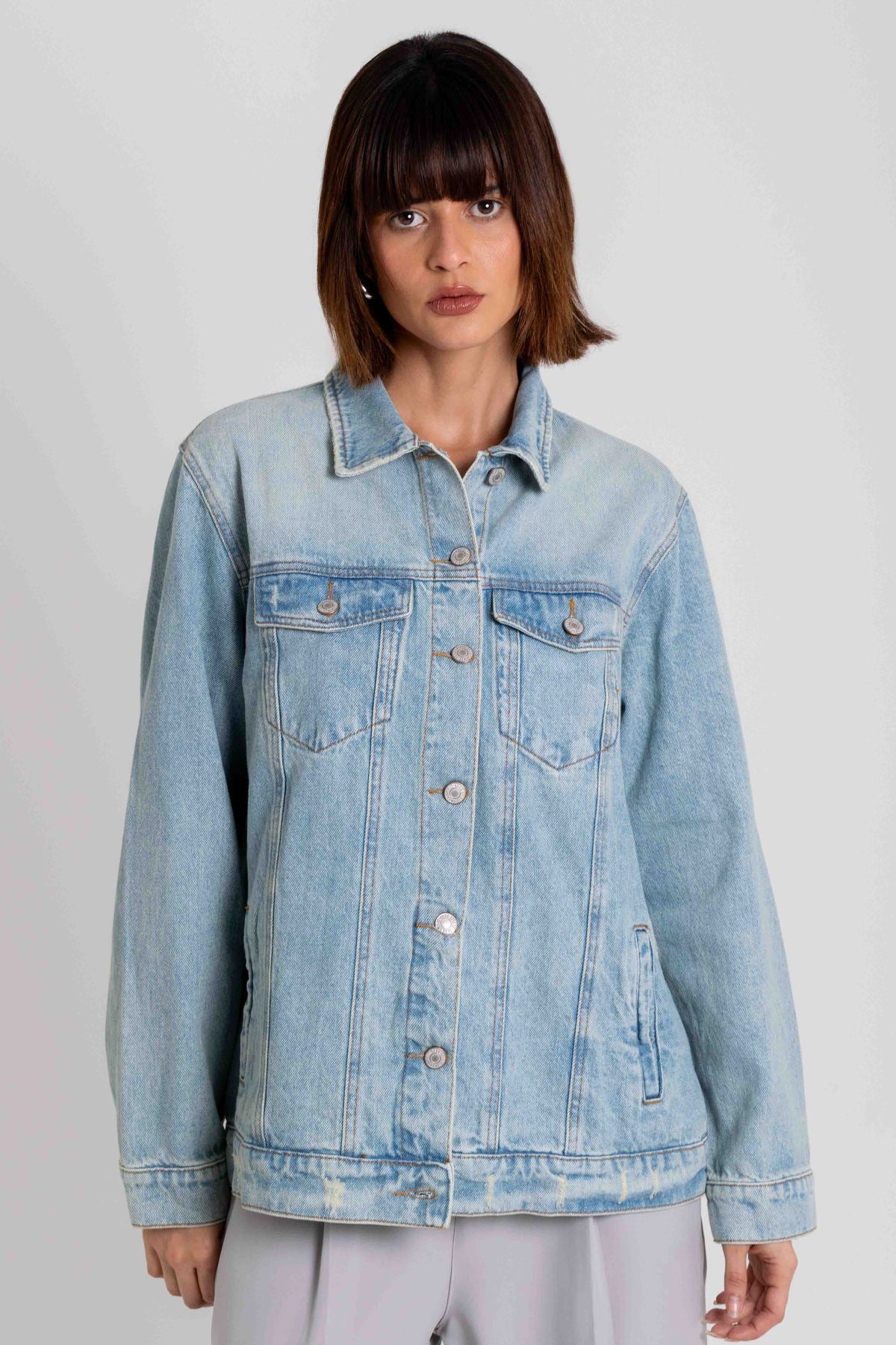 CHAQUETA DENIM OVERSIZE NEREAH