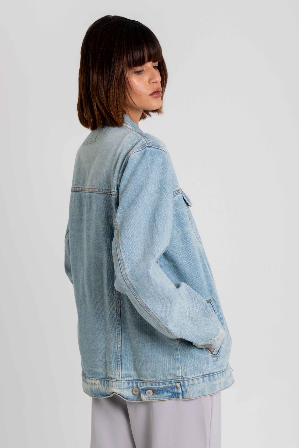 CHAQUETA DENIM OVERSIZE NEREAH