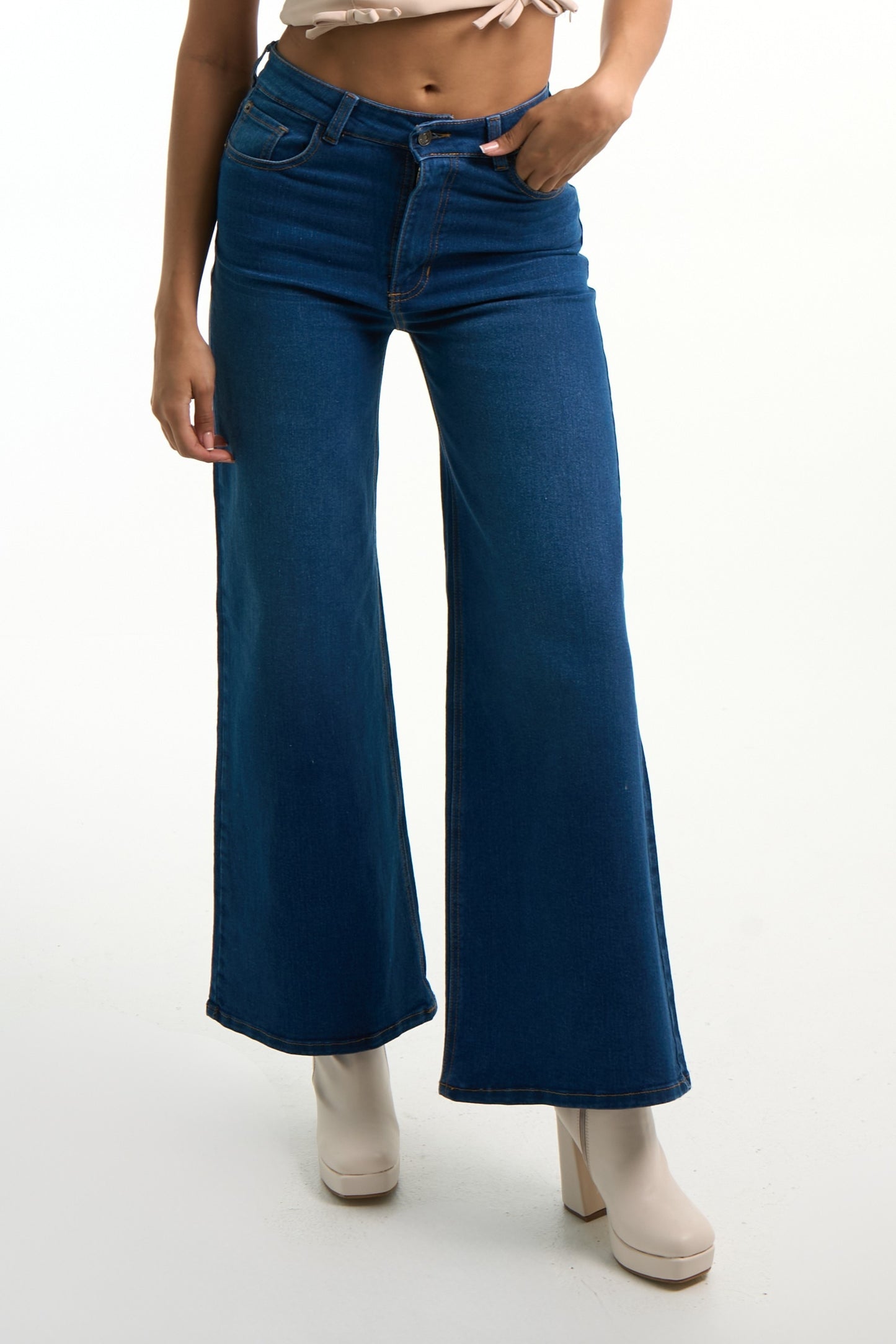 JEANS WIDE LEG CORETTA