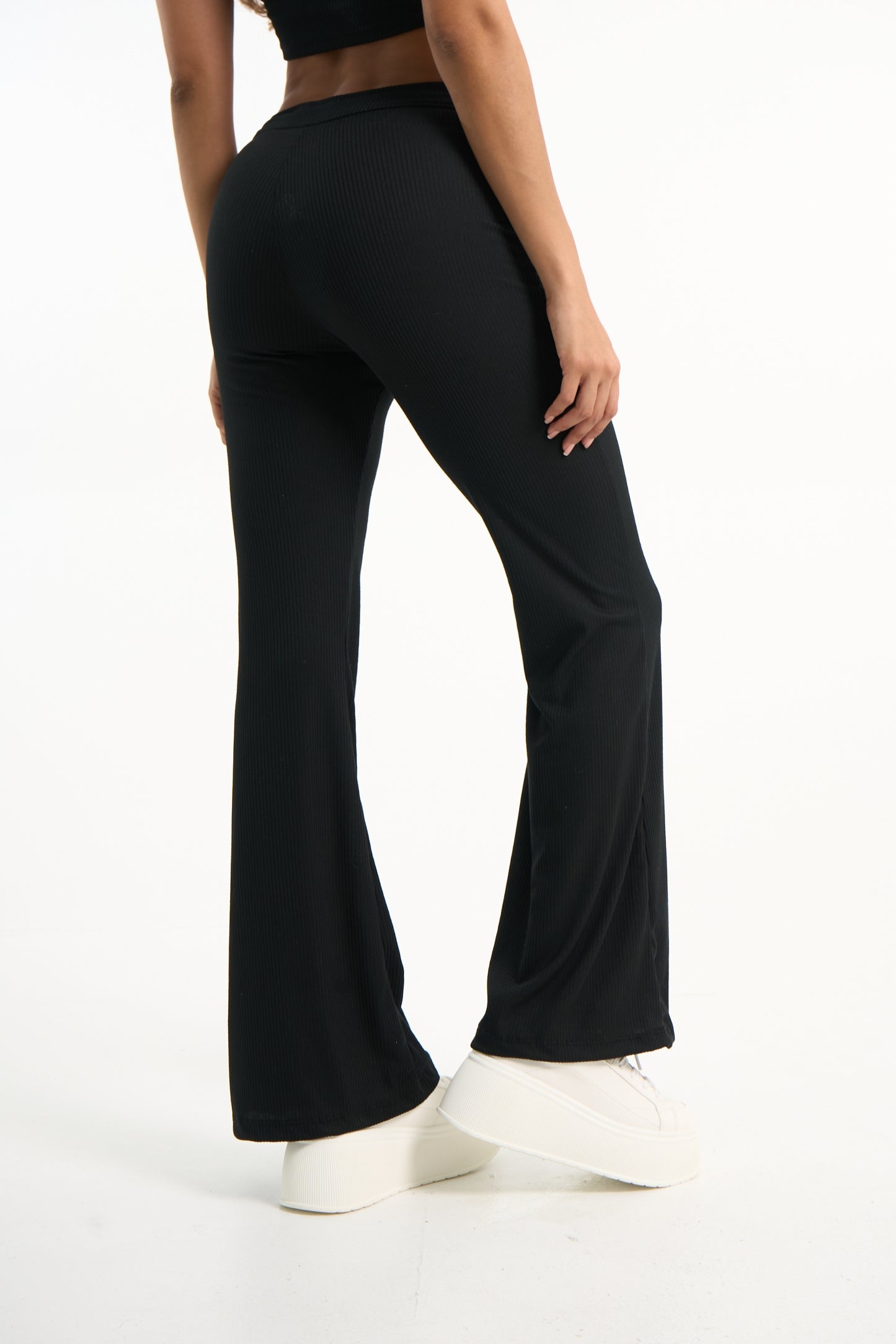 PANTALON RIB FLARE VOGUEL