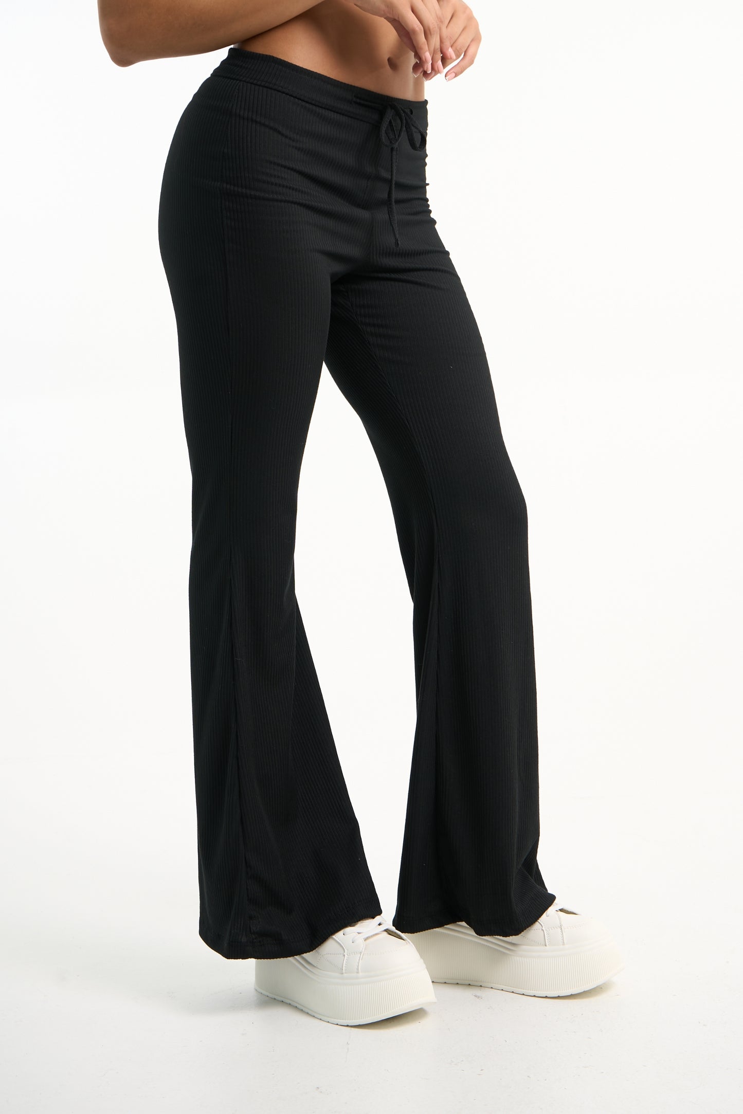 PANTALON RIB FLARE VOGUEL