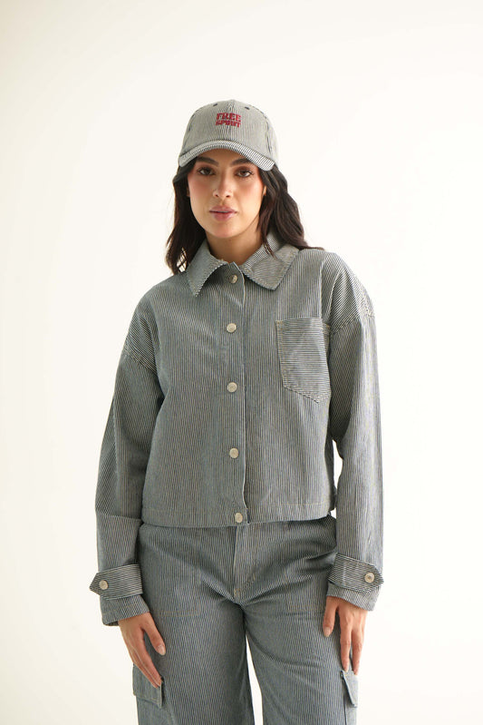 SOBRECAMISA DENIM RAYAS ARLES